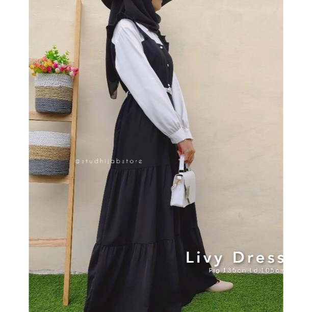 Gamis livy dress dewasa dan anak