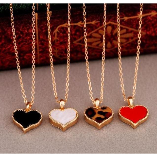 Set Gelang Kalung Clover Love Model Korea Drama Katiye