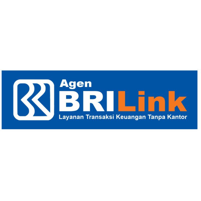 STIKER VINYL AGEN BRILINK UKURAN : 100 x30 CM