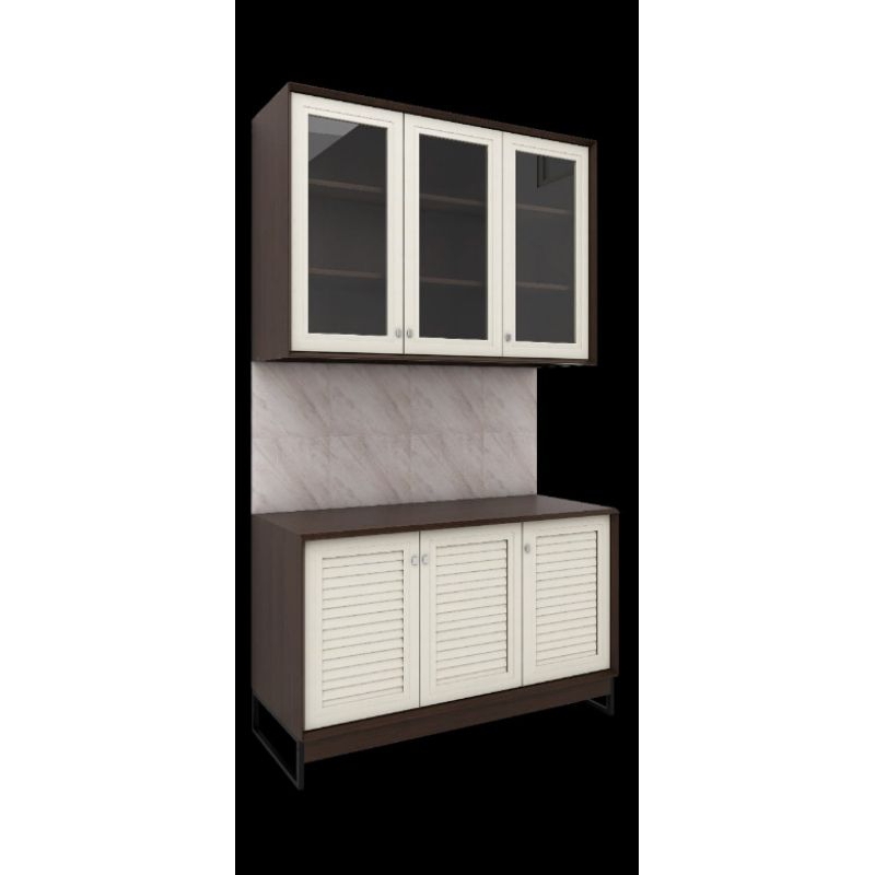 Lemari dapur, Kitchen set atas bawah