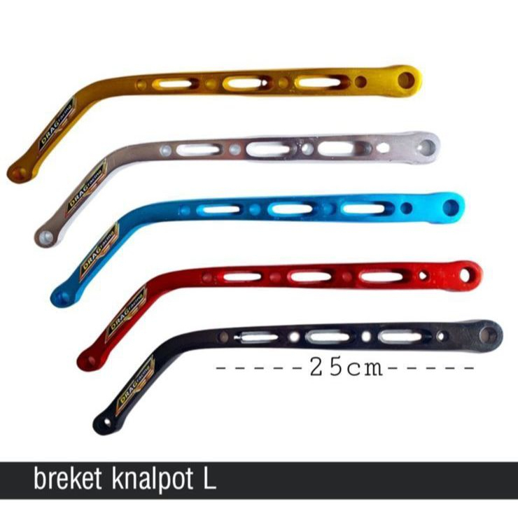 PROMO L KNALPOT L KENALPOT PANGKON KNALPOT L BREKET KNALPOT L PANJANG UKURAN 25CM UNIVERSAL