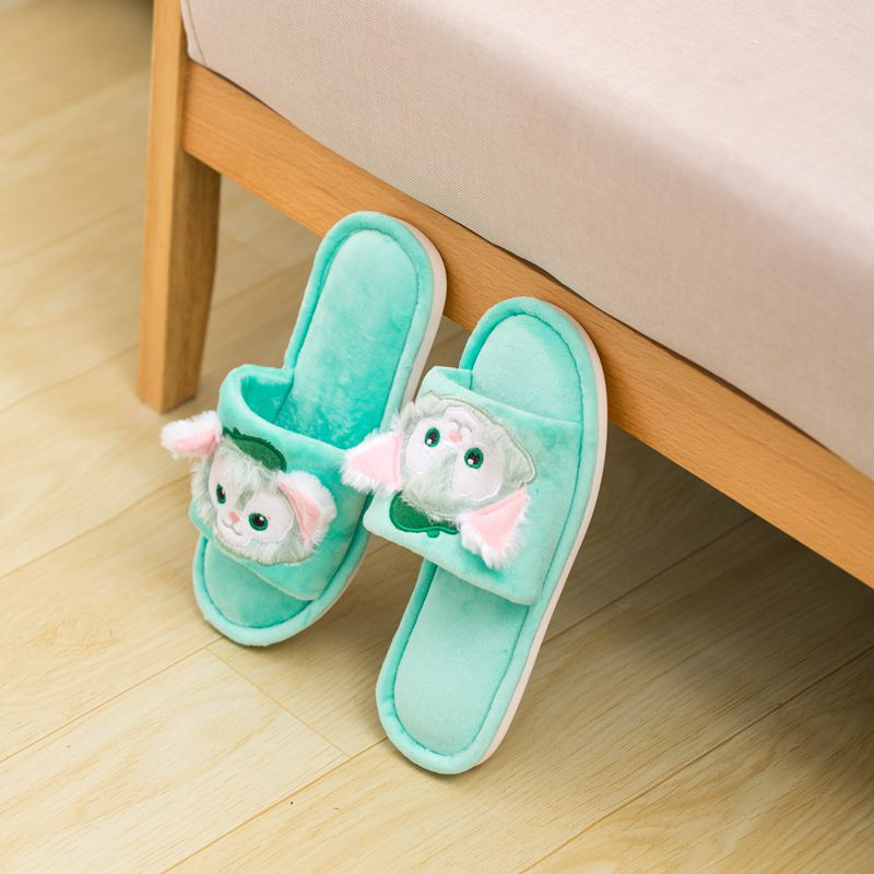 SANDAL RUMAH KELINCI UNGU STELLA LOU GELATONI DUFFY BEAR SHELLIE MAY BUNNY RABBIT SEPATU KAMAR IMPOR