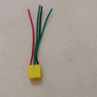 Soket Relay Klakson Motor 4 Kaki