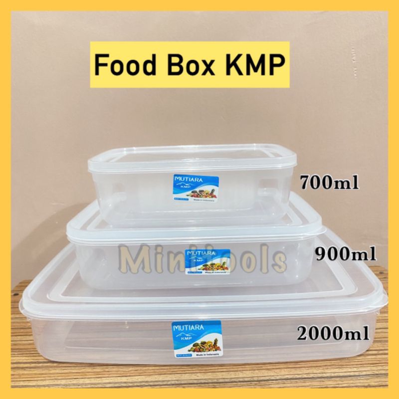 Kotak KMP 900ml / Foodbox 900ml / Kotak Plastik 900ml / Mutiarapack 900 BPL013