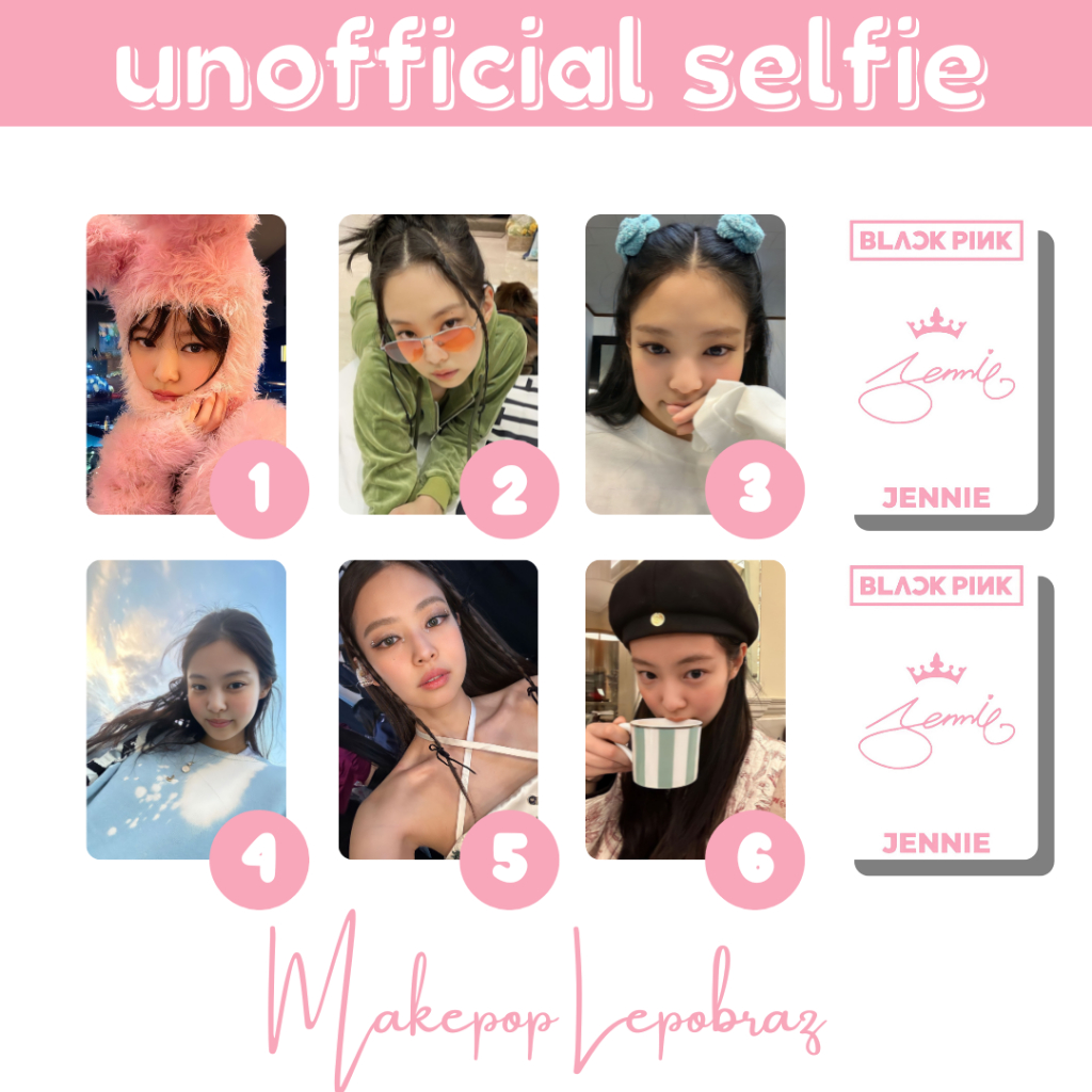 [PART 2] [MIN. 3 PC] BLACKPINK UNOFFICIAL SELFIE - GIRLFRIENDABLE JENNIE LISA ROSE JISOO