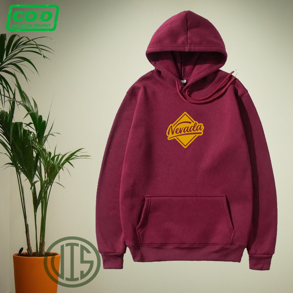 Sweater Hoodie NEVADA 0003 MOTIF GOLD// Sweatshirt Hoodie Pria/Wanita//Switer  Trendi Masa Kini Styl