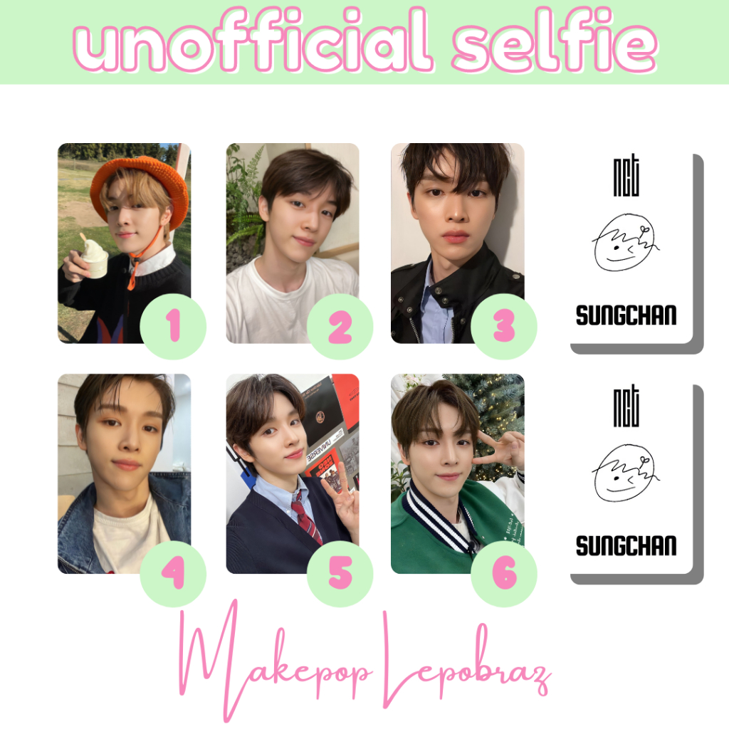 [PART 2A] [MIN. 3 PC] NCT WAYV UNOFFICIAL SELFIE - BOYFRIENDABLE JAEMIN SUNGCHAN SHOTARO TEN LUCAS YUTA