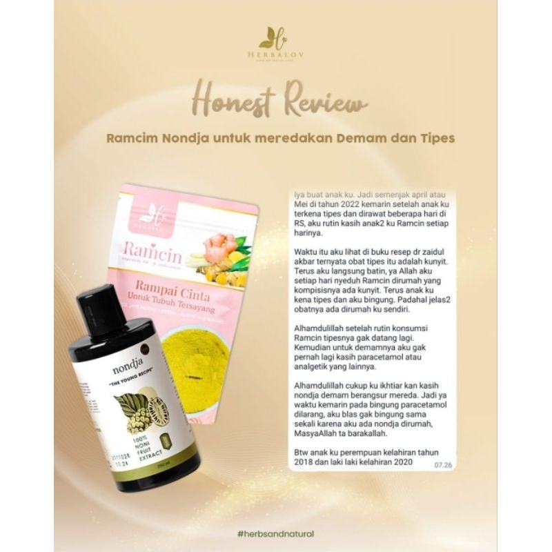 PROMO RAMCIN HERBALOV