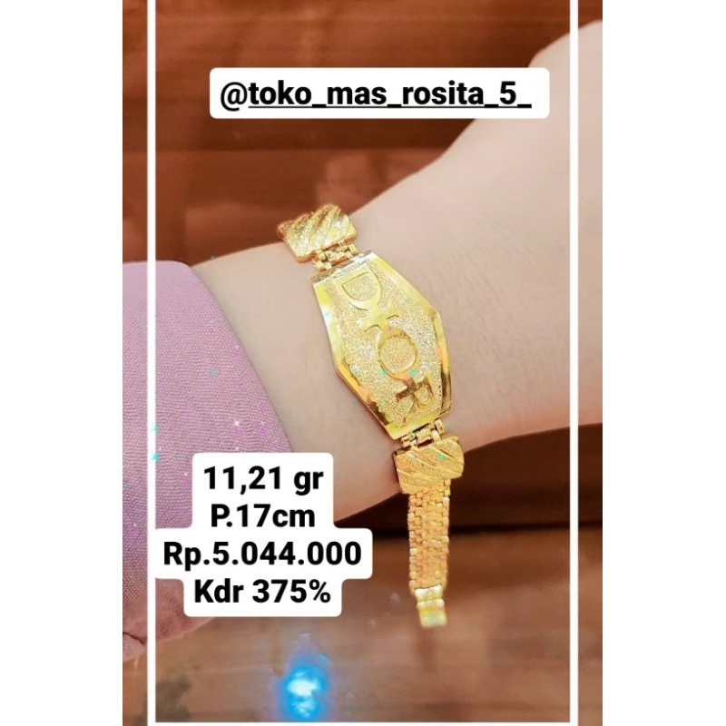 gelang plat dior