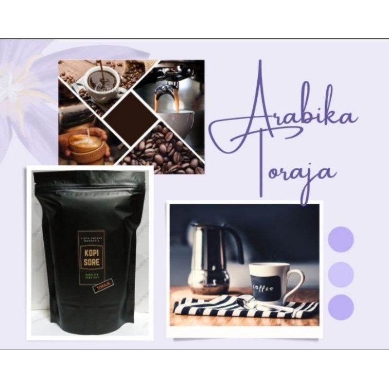 Kopi ARABIKA TORAJA 500gr - Fresh Roasted.