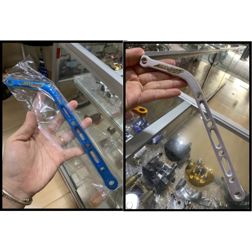 pangkon Tiang Knalpot L Ninja Fu Tiang Knalpot Universal Tiang Knalpot CNC panjang 25cm-Model coak