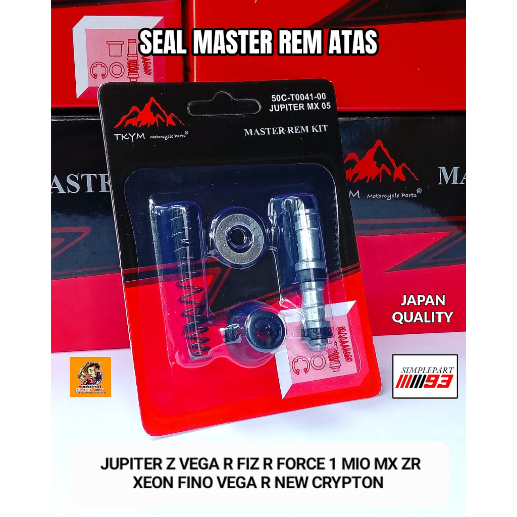 Seal sil kit isi master rem depan [ TAKAYAMA ]  MOTOR YAMAHA - JUPITER Z , VEGA R , FIZ R , FORCE 1 