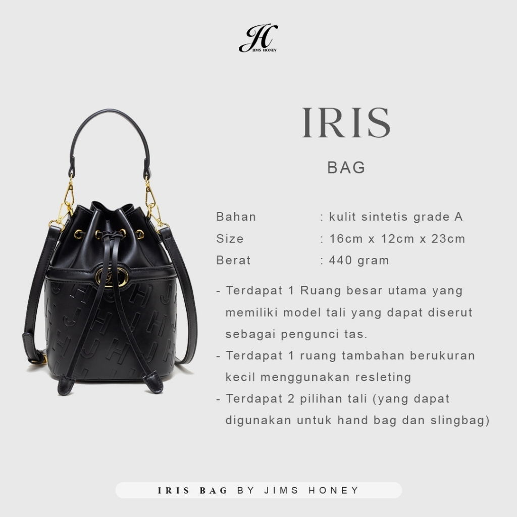 JIMS HONEY TAS SELEMPANG IRIS BAG
