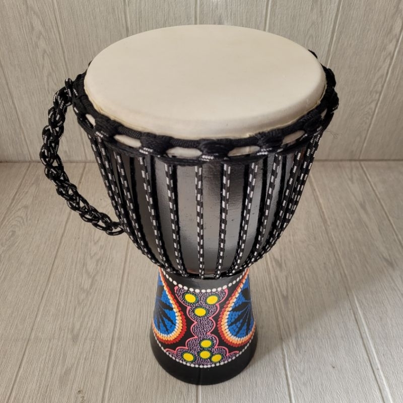 PROMO Kendang Jimbe Suara Mirip Darbuka Tinggi 40cm Ukuran Sedang Berkualitas Bergaransi