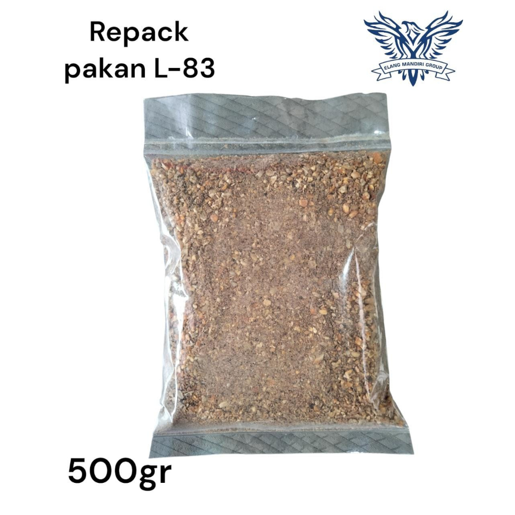 Repack 500gr Pakan L-83 AYAM PETELUR L 83 Umur 19 Minggu - 50 Minggu L 83 NEW HOPE