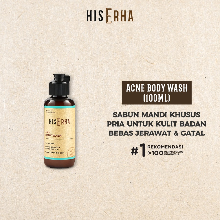 HisErha Acne Body Wash 100ml