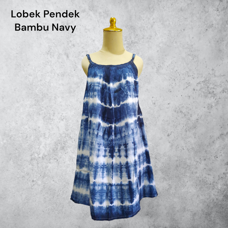 DRESS LOBEK PENDEK WANITA KATUN