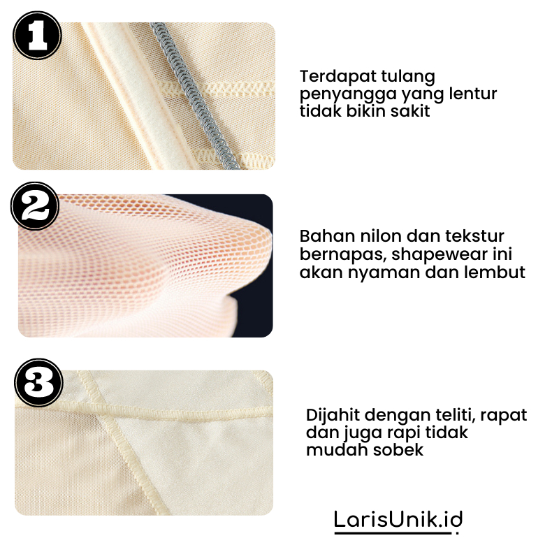 Celana Korset Wanita Jumbo Pelangsing Pengecil Perut Buncit Paha Dan Bokong Pantat Peramping Pinggang Korslet Corset Celana  Pelangsing Slimming Pants Korset Celana Slim Original Seamless PANTS X