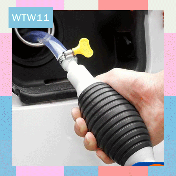 (Stok, dikirim dari Jakarta)WTW Pipa pemompa oli otomatis self-priming Pengisap oli manual pipa hisap oli Aliran besar pompa oli pompa air Membawa di mobil Darurat jalan