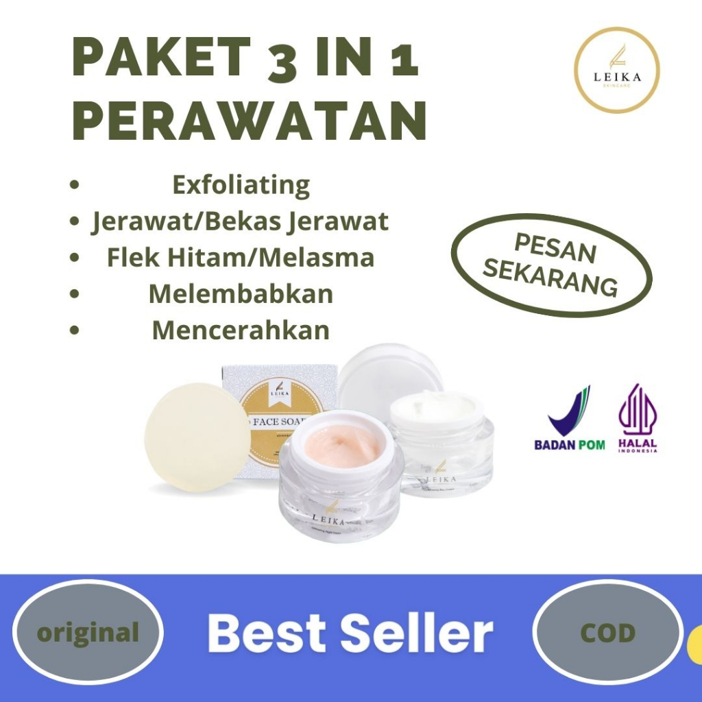 Ampuh Penghilang Jerawat Bekas Jerawat BOPENG Flek Hitam Melasma Membandel Glowing day Cream Glowing