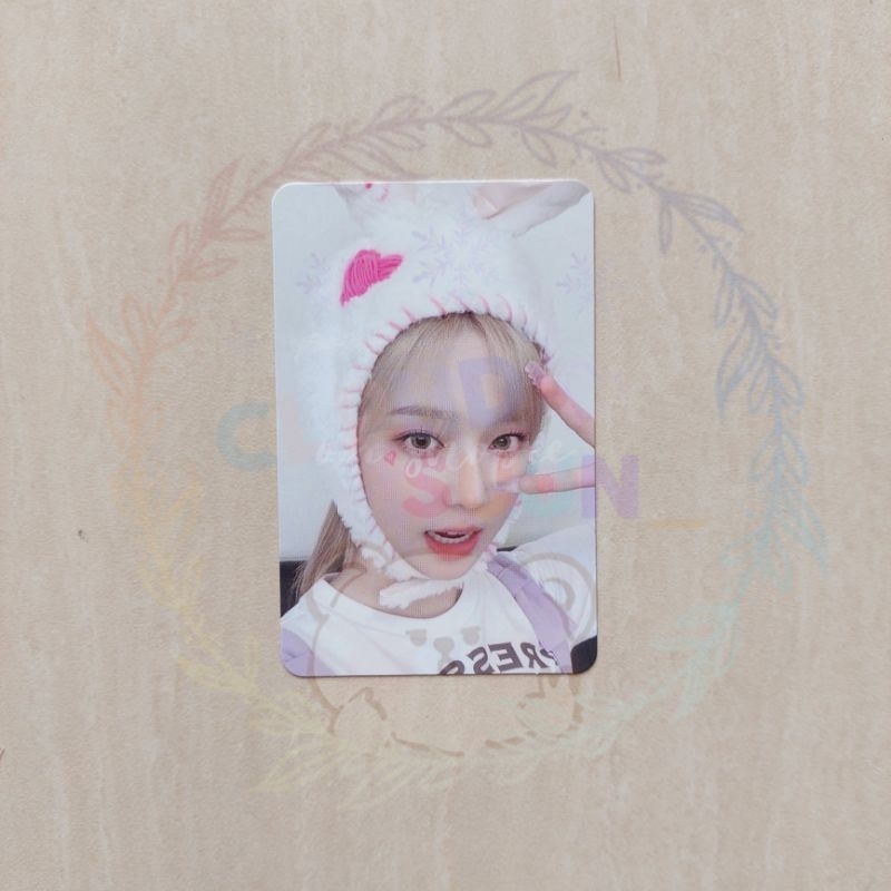 [read desc] PC ONLY aespa winter bunny lts - photocard winter md photopack 4x6 life's too short read