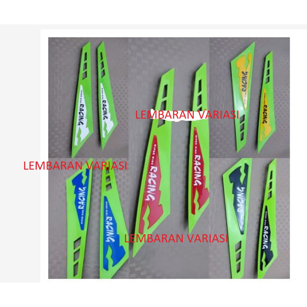Wiper wing sayap variasi 2pcs Canter
