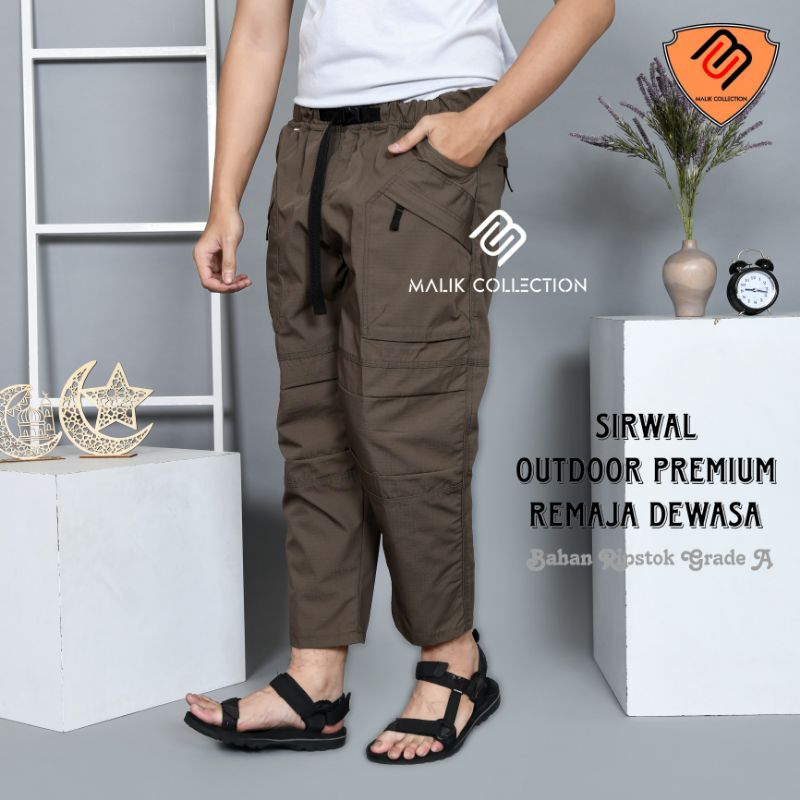 Celana Sirwal Dewasa Pria Sirwal Outdoor Premium MALIK Remaja Dewasa