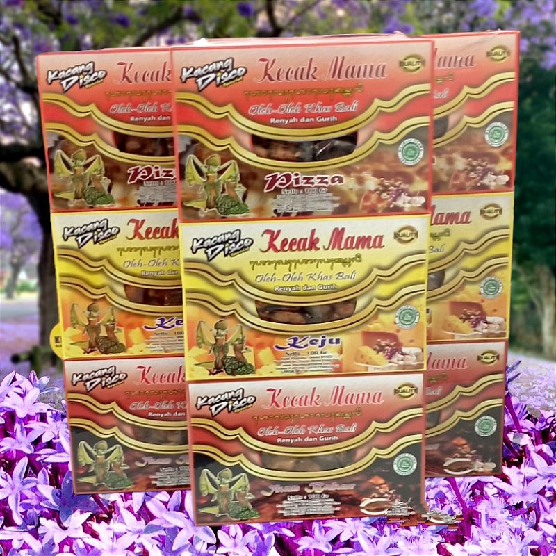 KACANG DISCO  KECAK MAMA PAKET 3 BOX @100Gram