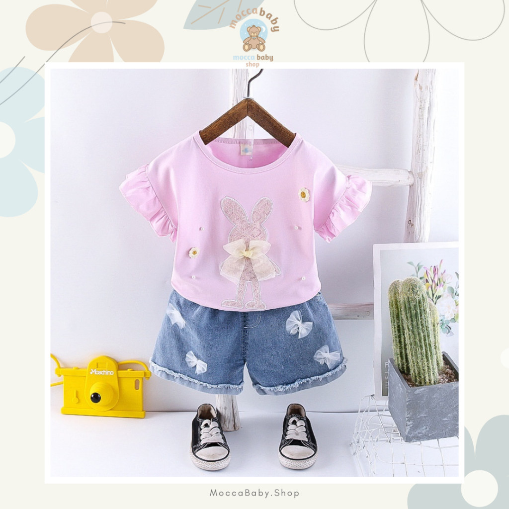 MBSS - SET RABBIT PITA EBV Bayi Baju setelan Anak Perempuan Import lucu berkualitas