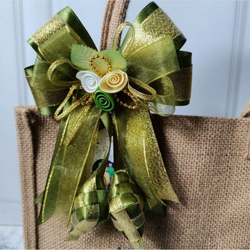 

pita lebaran / pita hamper lebaran / pita idul fitri