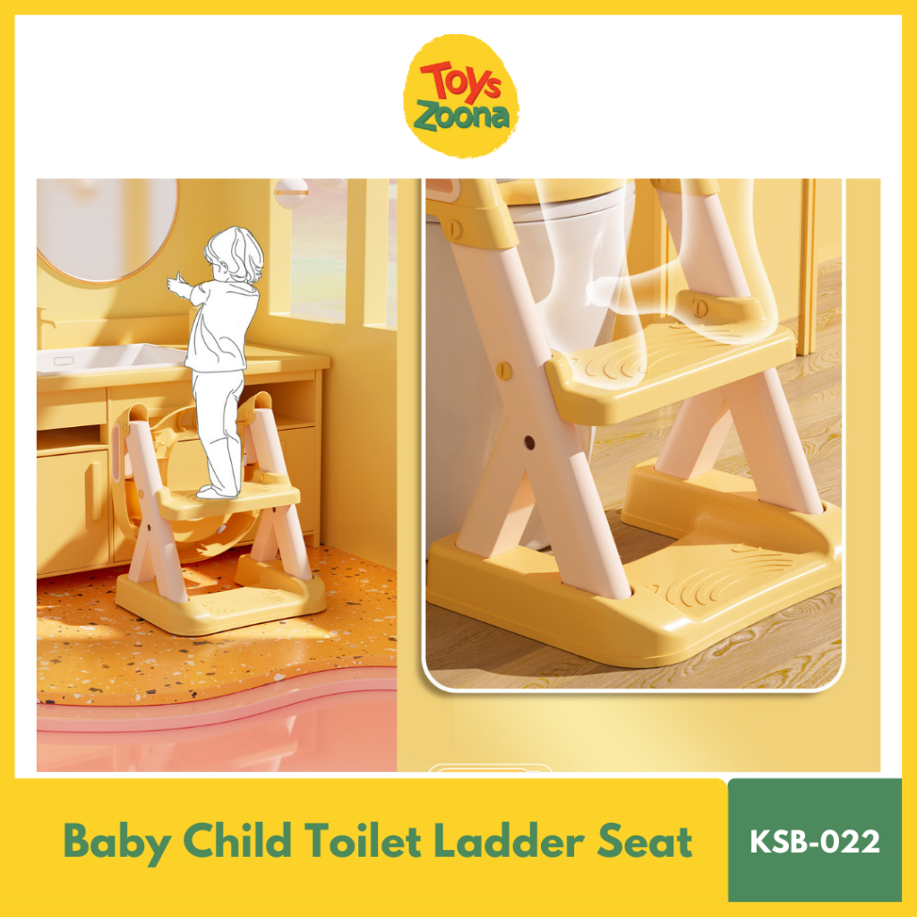 ToysZoona Baby Potty Ladder Chair Seat Toilet Training Pispot Anak Bayi Ladder Baby Safe