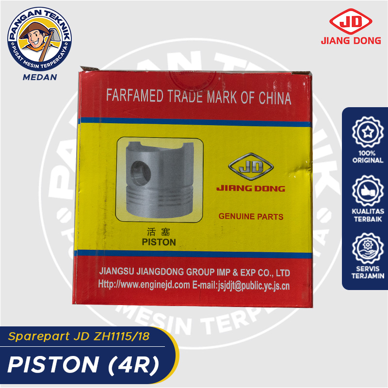 PISTON (4R) - ZH 1115-18 JD | SPAREPART JIANGDONG
