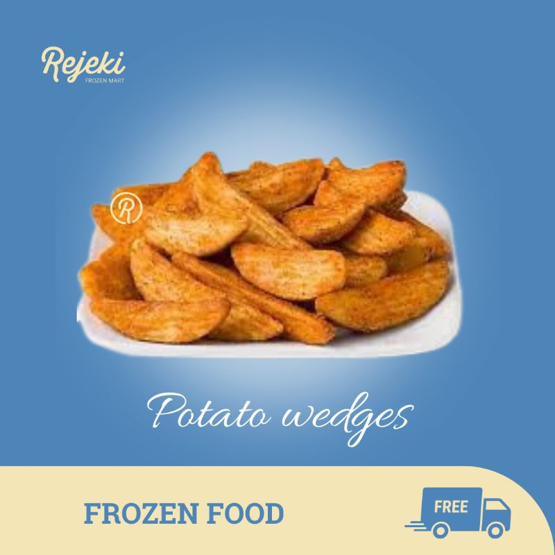 

Potato Wedges Kentang Goreng - Rejeki Frozen Mart