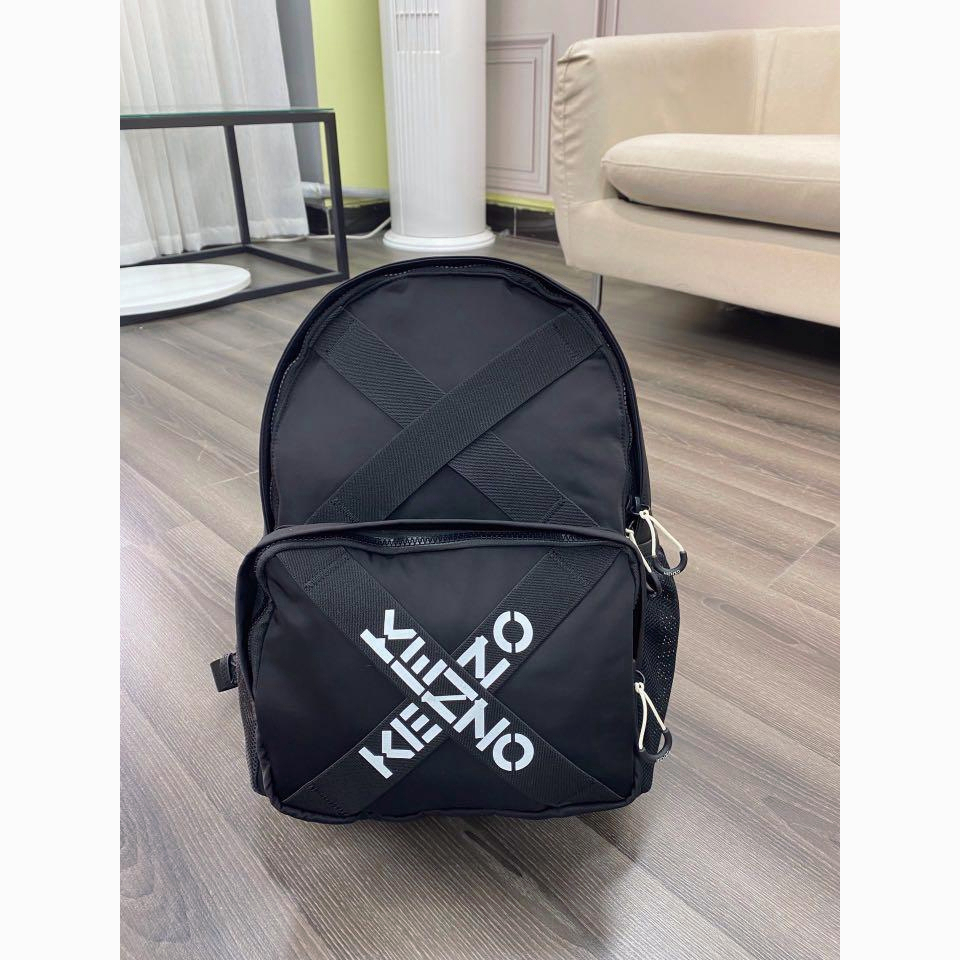 K-2 Sport Logo Print Backpack Green/Black/k3n20 ransel