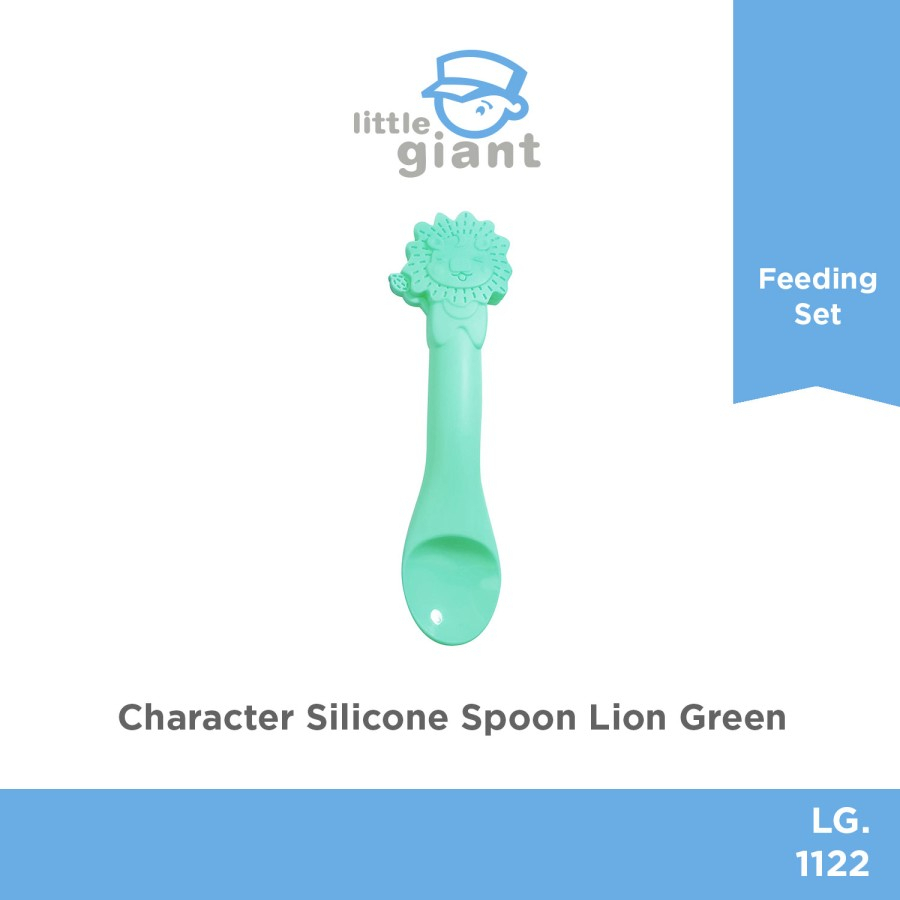 Little Giant Character Silicone Spoon Elephant/ Lion