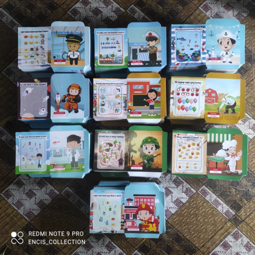 

Amplop Lebaran Profesi Viral Murah 1 Pack Isi 50 PCS Uk 5,5 CM x 9 CM