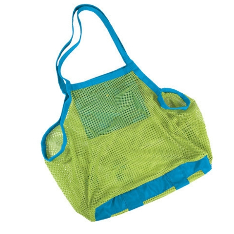 TAS JARING LIPAT MAINAN ANAK PANTAI NET MESH SEBAGUNA LA142RD PENYIMPANAN STORAGE BAG TRAVEL ORGANIZER PRAKTIS REUSABLE