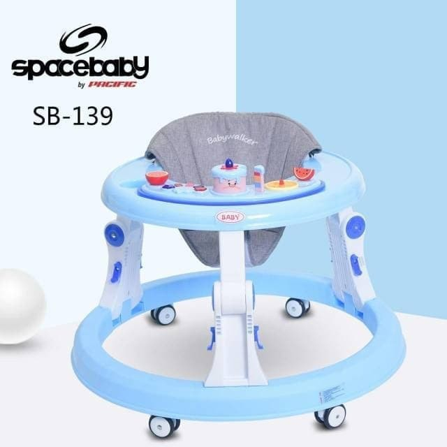 Baby Walker Spacebaby SB139 Roller IC Music 139 Space Baby Kereta Bayi Belajar Jalan