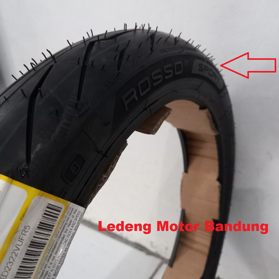 Pirelli 70/90-14 Diablo Rosso Sport Ban Depan Tubeless Motor Matic 34S