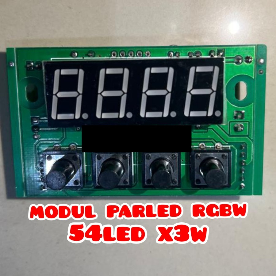 modul parled rgbw 54x3w