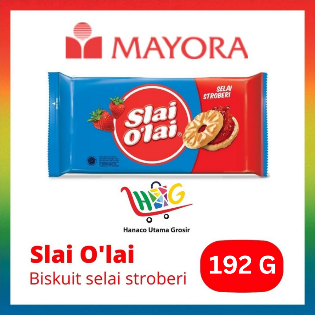 Roma Slai O'Lai Strawberry /Pineapple /Blueberry 192gr [ 1 PCS ]