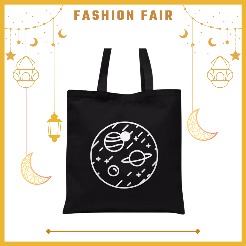 [LOKAL] Fashion Fair - Totebag tote (PAKAI SELETING) Karakter kpop murah wanita custom motif