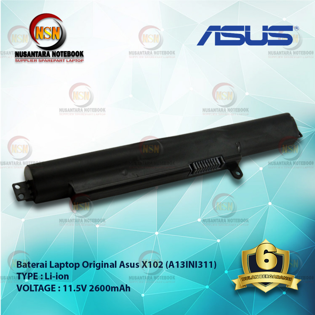 Baterai Original Asus X102 A13INI311 SERIES