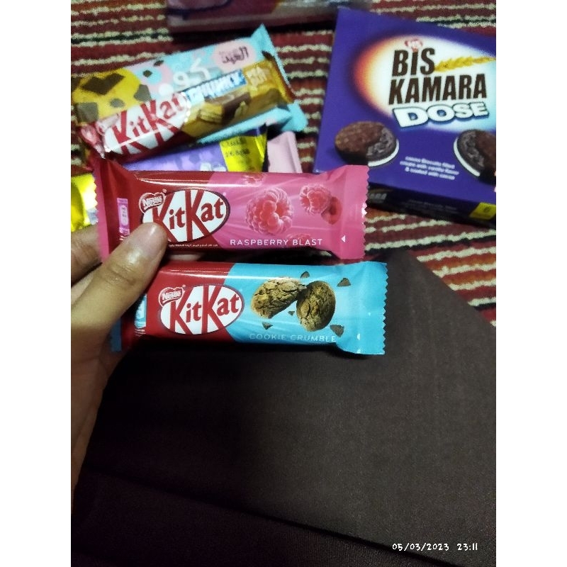 

coklat kitkat mini import mesir - ( 10 pcs )