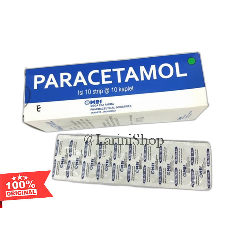 PARACETAMOL MEF 500 MG TABLET (HARGA PER BOX)