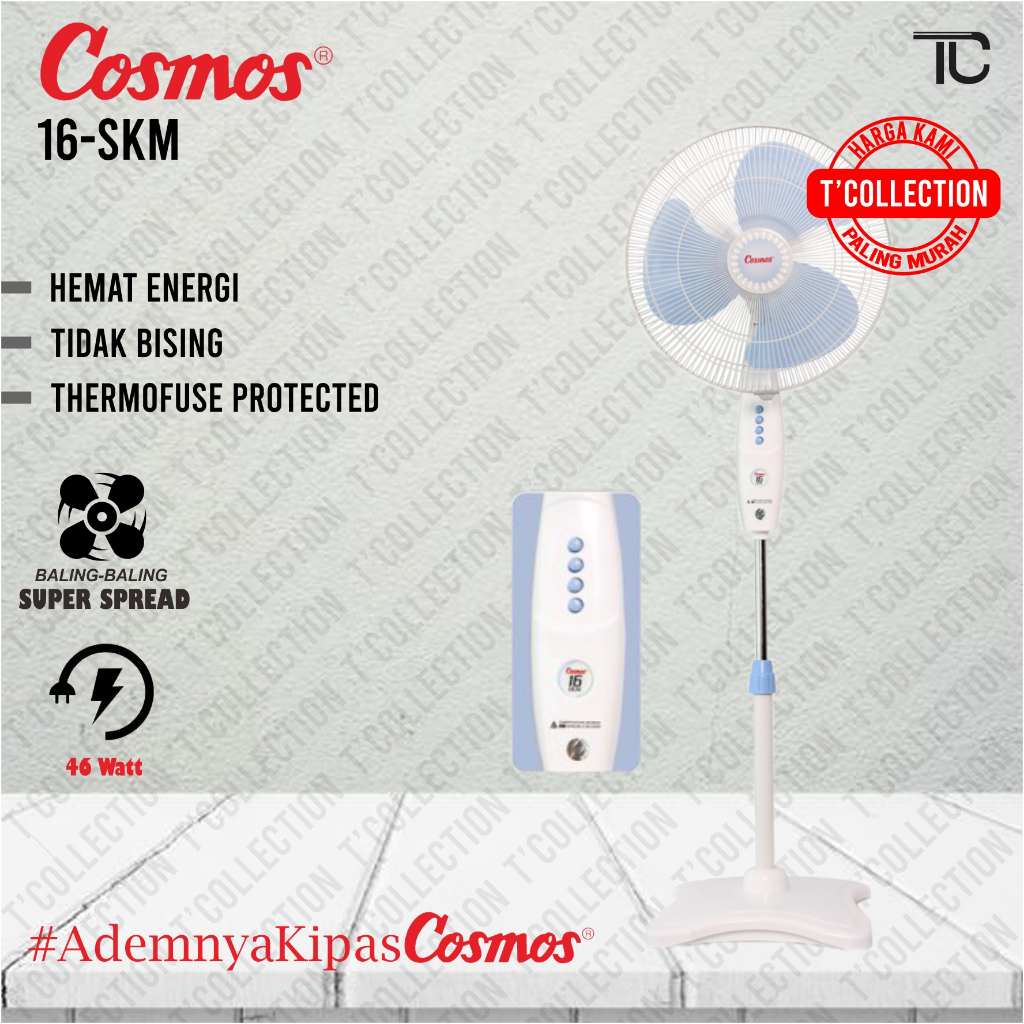 Cosmos 16 SKM - Kipas Angin Berdiri 16 inch