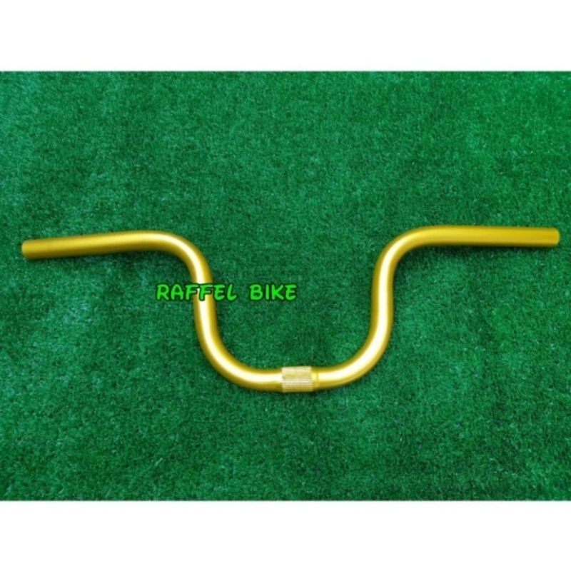 Termurah. Stang FWD Pro standar gold. Stang sepeda lipat