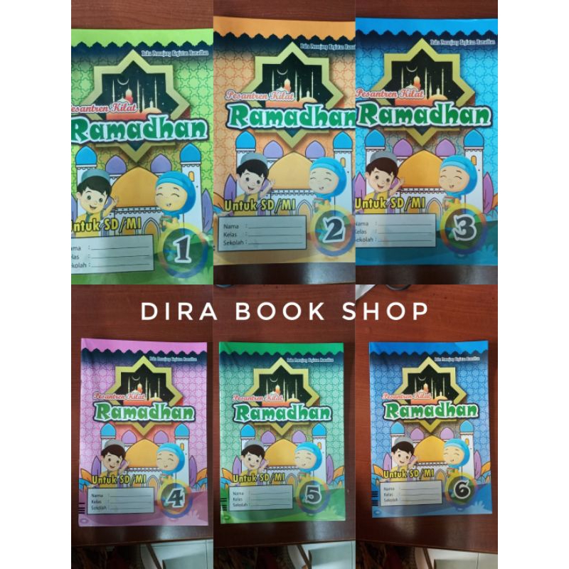 LKS Ramadhan Cendekia Pesantren Kilat | Buku Penunjang Kegiatan Puasa Ramadhan