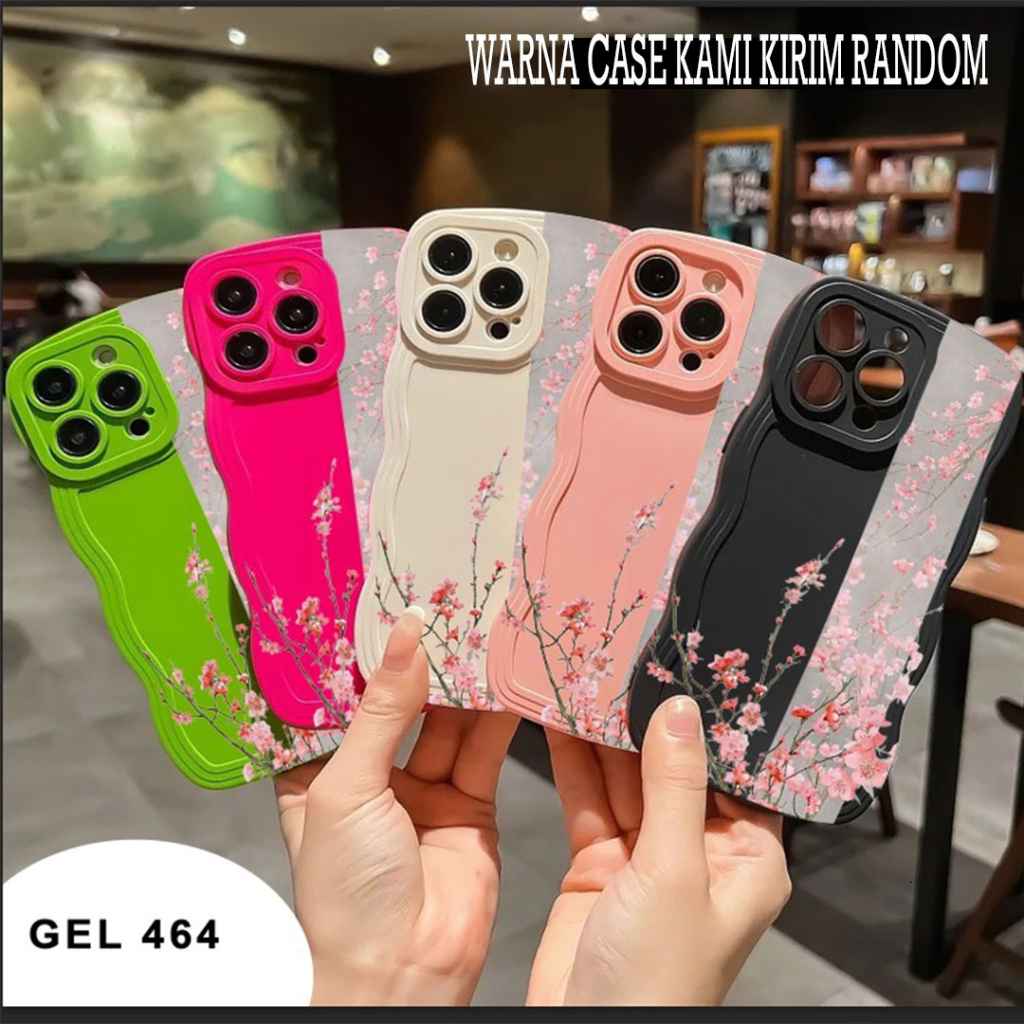 Case Gelombang Desain Infinix Note 7 Note 8 Note 10 Note 11