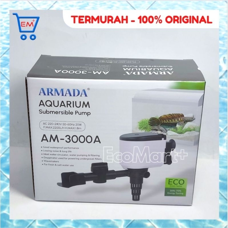 Pompa Armada AM 3000 Power Head Pompa Air Celup Aquarium AM 3000 A